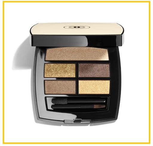 CHANEL 香奈兒五色眼影盤 LES BEIGES HEALTHY GLOW NATURAL EYESHADOW PALETTE #DEEP 4.5G