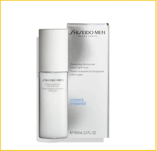 SHISEIDO SET HYDRATING LOTION TONIQUE HYDRATANT 150ML+ MEN ENERGIZING MOISTURIZER EXTRA LIGHT FLUID 100ML 資生堂 男士保濕爽膚水+男士爽膚乳套裝