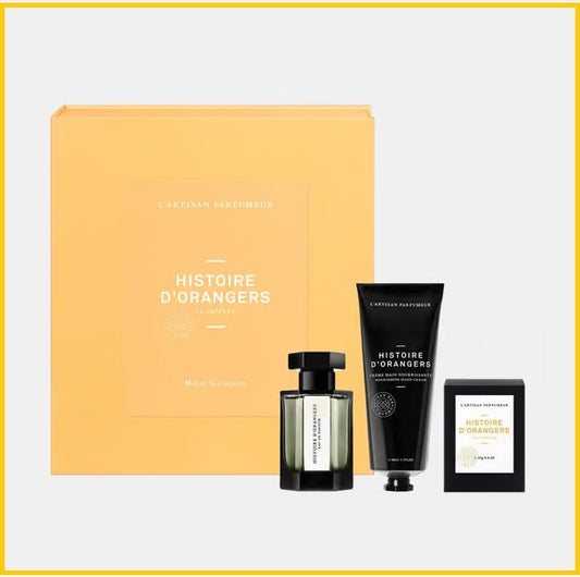 L'ARTISAN 阿蒂仙橙樹林故事香氛禮盒套裝 LARTISAN COFFRET HISTOIRE D'ORANGERS FRAGRANCE GIFT DUO SET
