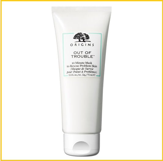 ORIGINS 奇蹟抗痘去油暗瘡面膜 OUT OF TROUBLE 10 MINUTE MASK TO RESCUE PROBLEM SKIN 75ML