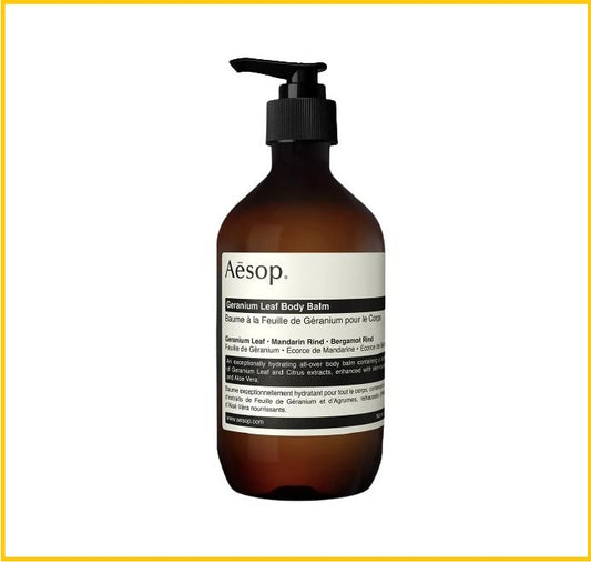 AESOP GERANIUM LEAF BODY BALM 500ML 天竺葵身體乳霜