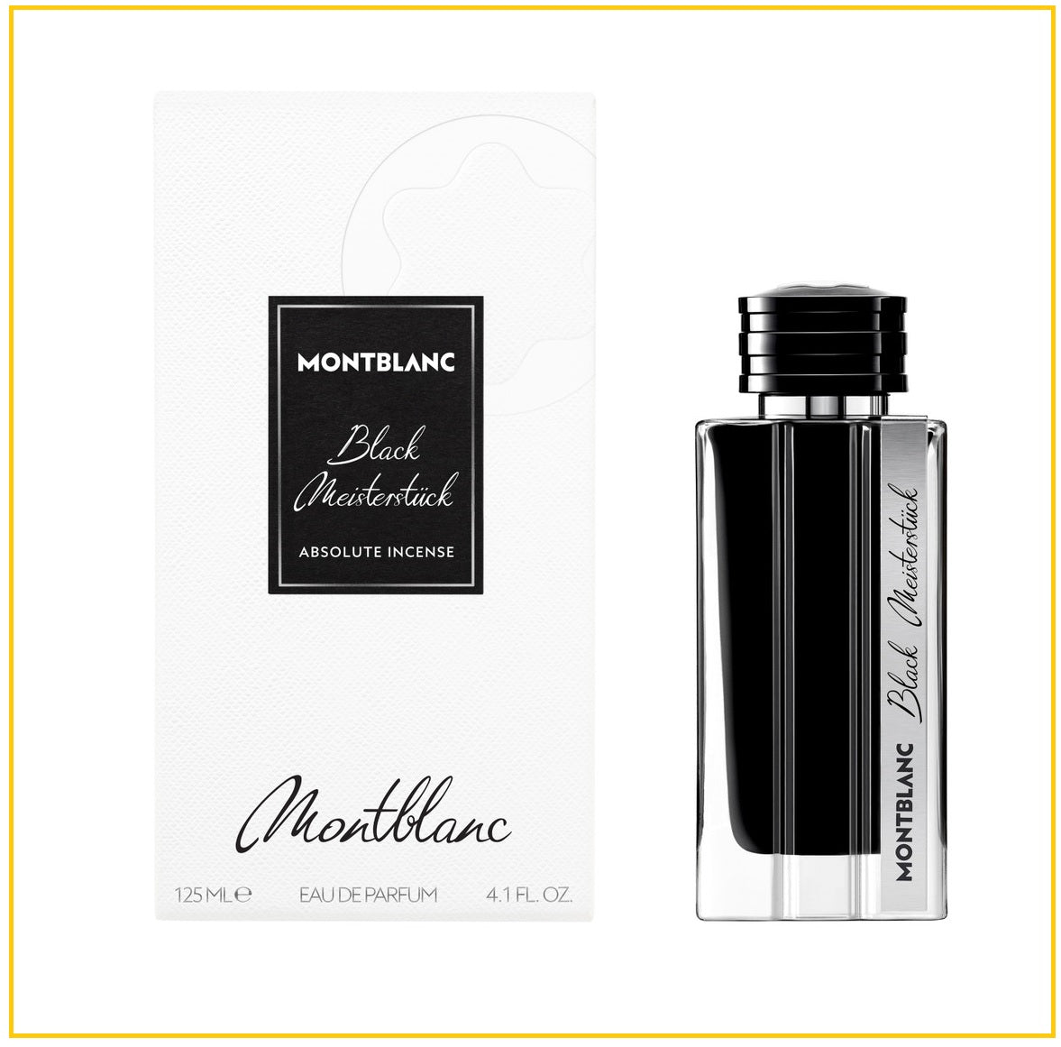 MONTBLANC 萬寶龍典藏系列雋永大班淡香精香水 MONT BLANC BLACK MEISTERSTUCK EDP 125ML