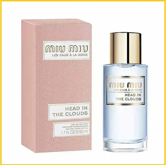 MIU MIU 繆繆霓裳雲霄女士淡香水 LES EAUX A LA MODE HEAD IN THE CLOUDS WOMEN EDT 50ML