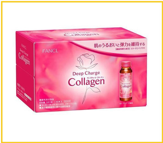 FANCL 芳珂膠原蛋白飲料 DEEP CHARGE COLLAGEN DRINK 50ML X10 BOTTLES