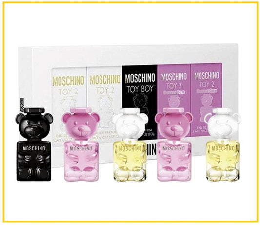 MOSCHINO 莫斯奇諾小熊香水5件套裝 5PCS MINI WOMEN'S GIFT DUO SET
