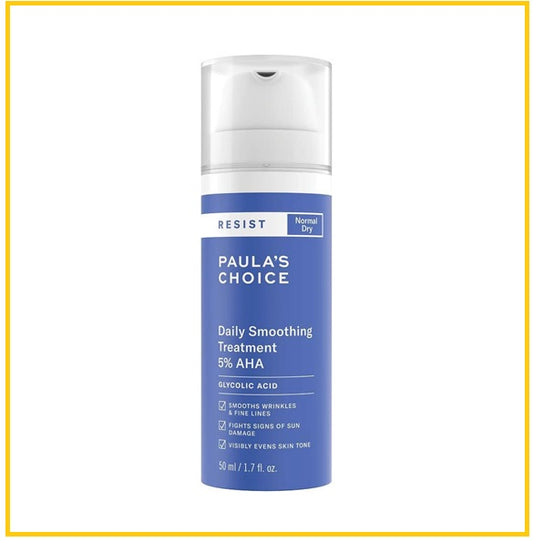 PAULA'S CHOICE 寶拉珍選果酸柔膚精華乳 RESIST DAILY SMOOTHING TREATMENT 5% AHA 50ML