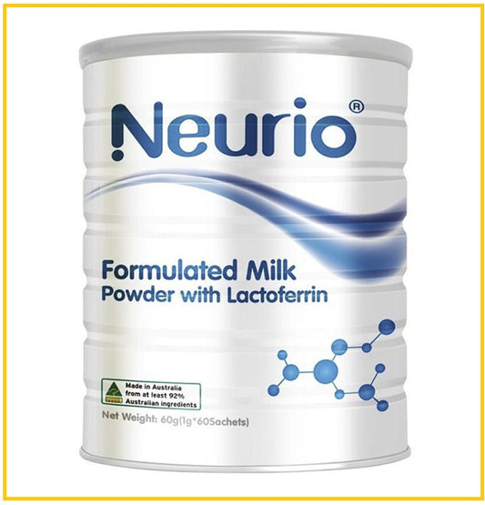 NEURIO 紐瑞優澳洲乳鐵蛋白粉白金版 FORMULATED MILK POWDER WITH LACTOFERRIN 1G X60 SACHETS (PLATINUM EDITION)
