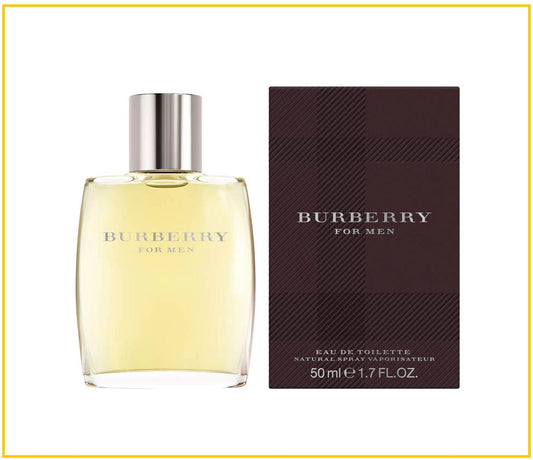 BURBERRY 巴寶莉經典男士淡香精香水 ORIGINAL FOR MEN EDT 50ML