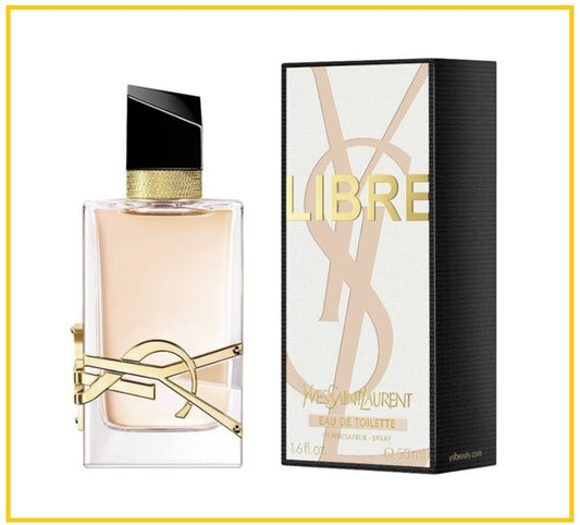 YVES SAINT LAURENT 聖羅蘭自由之水女士淡香水 YSL LIBRE EAU DE TOILETTE SPRAY 50ML