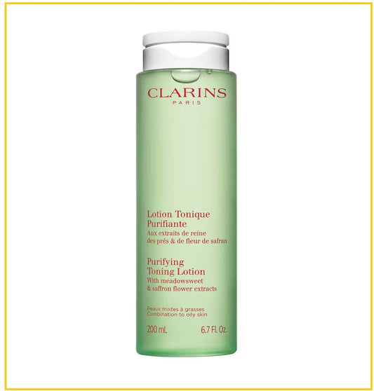 CLARINS 嬌韻詩植萃淨化爽膚露綠水 (混合至油性肌適用) PURIFYING TONING LOTION (COMBINATION TO OILY SKIN) 200ML / 400ML