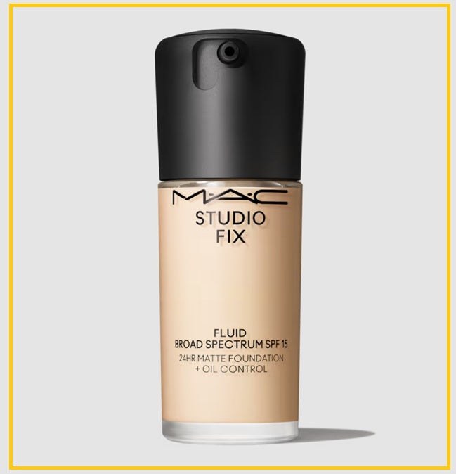 MAC 魅可全新升級客製化無瑕粉底液 STUDIO FIX FLUID 24HR MATTE FOUNDATION + OIL CONTROL SPF15 #NC10 / #NC12 / #NC15 / #NC20 / #NW15 30ML