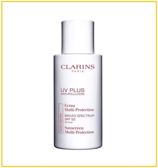 CLARINS 嬌韻詩透明防曬隔離霜 UV PLUS ANTI-POLLUTION ANTIOXIDANT FACE SUNSCREEN SPF50 50ML