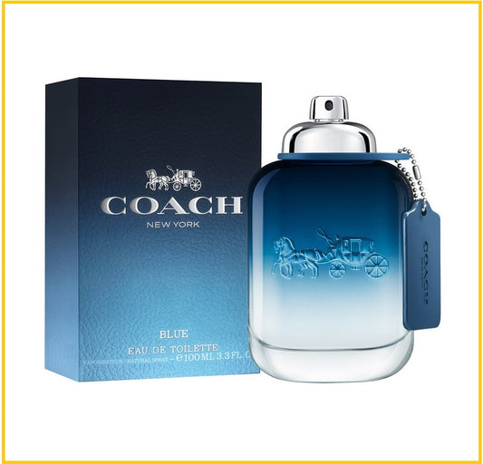COACH 蔻馳藍色男士淡香水 BLUE EDT 100ML