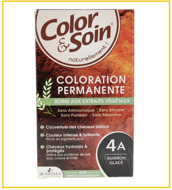 3CHENES 三橡樹植物染髮劑 COLOR & SOIN HAIR COLOUR #1N / #4M / #3N / #4B / #5G / #4A / #5N / #5M / #4G / #6G / #5GM / #4N / #5B / #7GC 135ML