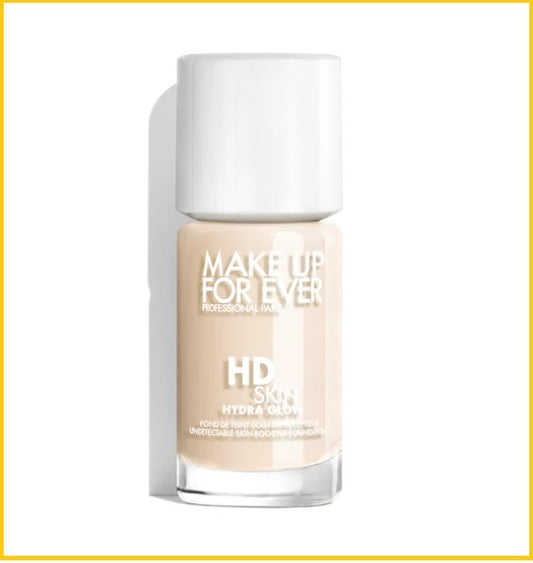 MAKE UP FOR EVER 高清光感柔焦粉底液 MAKEUP FOREVER HD SKIN HYDRA GLOW FOUNDATION #1N00 / #1N02 / #1N06 / #1R00 / #1R02 / #1Y00 / #1Y06 / #2Y20 30ML