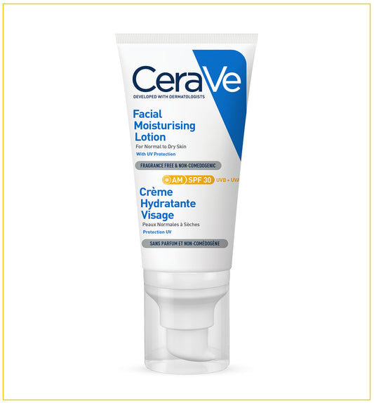 CERAVE 適樂膚日間無油防護乳 AM MOISTURISING LOTION SPF30 52ML