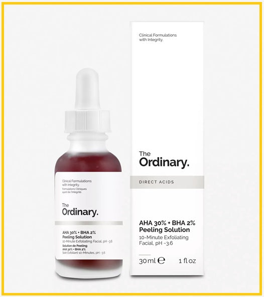 THE ORDINARY 去角質面膜精華液 AHA 30% + BHA 2% PEELING SOLUTION 30ML