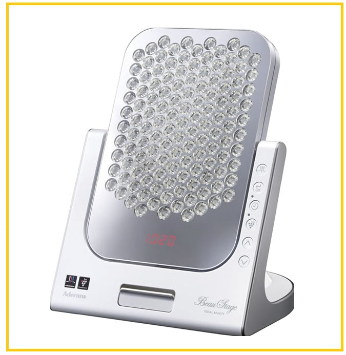 ADERANS 愛德蘭絲美容儀淨離子光照大排燈 VIRUGA(R) LED ENERGY LIGHT THERAPY DEVICE WITH CLEAN ION TECHNOLOGY #PEARL WHITE / #ITALIAN RED