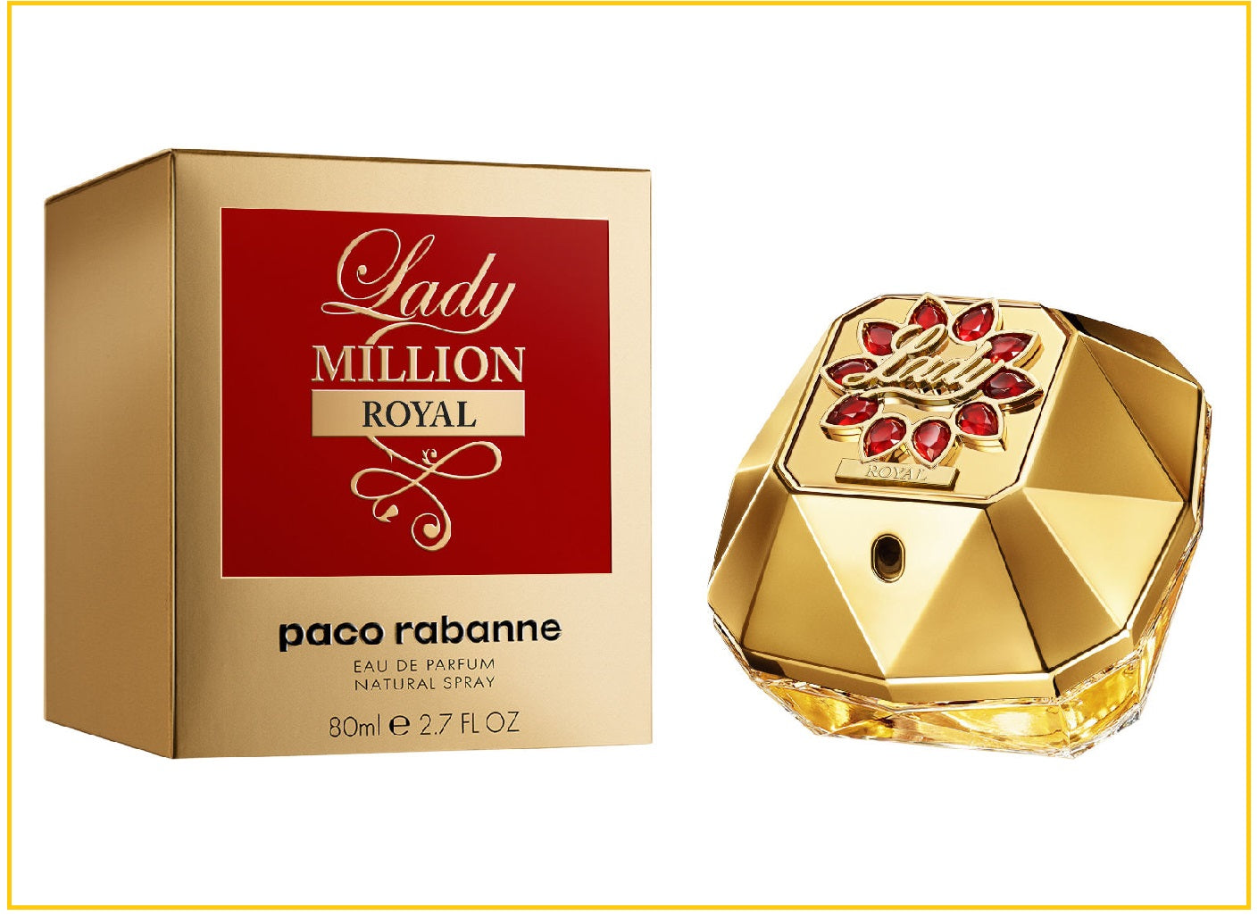 PACO RABANNE 帕高皇家百萬女士濃香水 LADY MILLION ROYAL EAU DE PARFUM 80ML