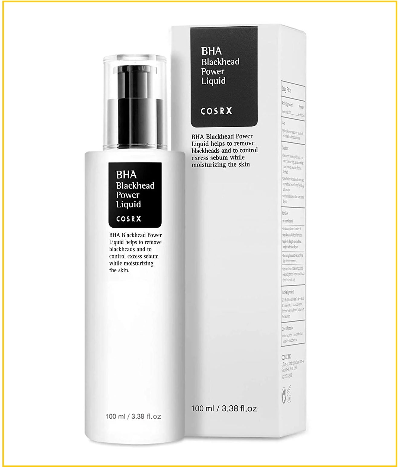 COSRX 水楊酸去角質黑頭超能水 BHA BLACKHEAD POWER LIQUID 100ML