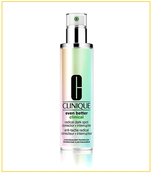 CLINIQUE 倩碧升級版超激光勻淨白淡斑雙效精華 EVEN BETTER CLINICAL RADICAL DARK SPOT CORRECTOR + INTERRUPTER 100ML