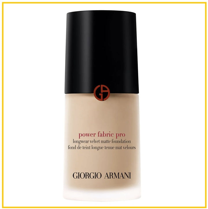 GIORGIO ARMANI 阿瑪尼權力粉底液 POWER FABRIC+ ULTRA LONGWEAR WEIGHTLESS MATTE PRO FOUNDATION SPF 20 #3.5 30ML