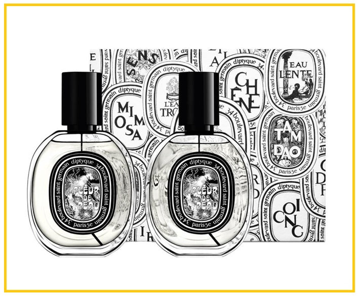 DIPTYQUE 蒂普提克肌膚之華濃香水兩件套裝 DISCOVER TREX EDP FLEUR DE PEAU DUO SET 30ML X2