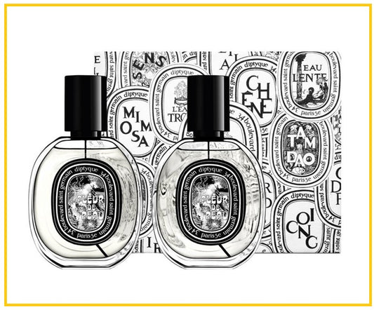 DIPTYQUE 蒂普提克肌膚之華濃香水兩件套裝 DISCOVER TREX EDP FLEUR DE PEAU DUO SET 30ML X2