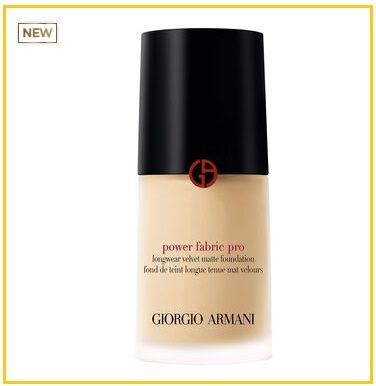 GIORGIO ARMANI 阿瑪尼專業柔霧持妝粉底液 POWER FABRIC PRO LONGWEAR VELVET MATTE FOUNDATION #1.5 / #2 / #3 30ML