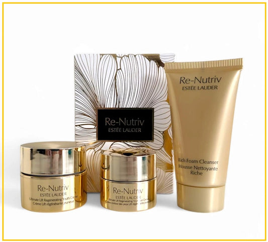 ESTEE LAUDER 雅詩蘭黛白金3件套裝 RE-NUTRIV ULTIMATE LIFT REGENERATING YOUTH DUO SET