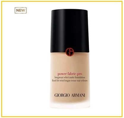 GIORGIO ARMANI 阿瑪尼專業柔霧持妝粉底液 POWER FABRIC PRO LONGWEAR VELVET MATTE FOUNDATION #1.5 / #2 / #3 30ML
