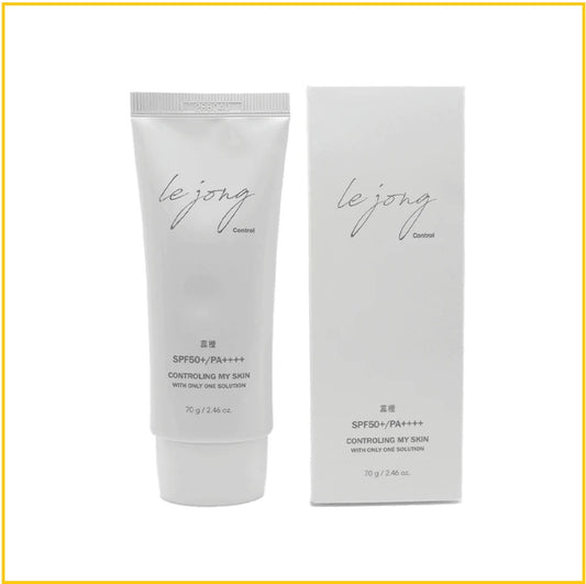 LEJONG CONTROLLING MY SKIN SUNSCREEN SPF50+PA++++ 70G 韓國橙蕊素顏防曬霜