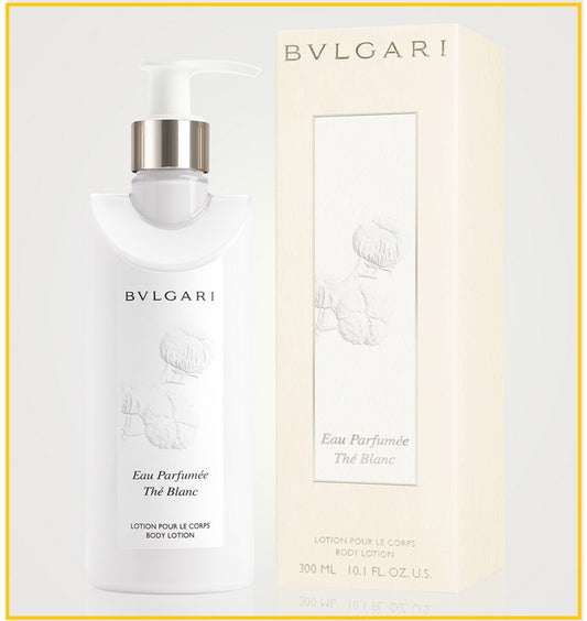 BVLGARI 寶格麗白茶身體乳 EAU PARFUMEE AU THE BLANC BODY LOTION 300ML