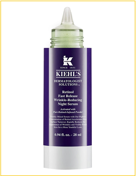 KIEHL'S 科顏氏0.3A醇新生瞬效活性精華 KIEHLS RETINOL FAST RELEASE WRINKLE-REDUCING NIGHT SERUM 28ML