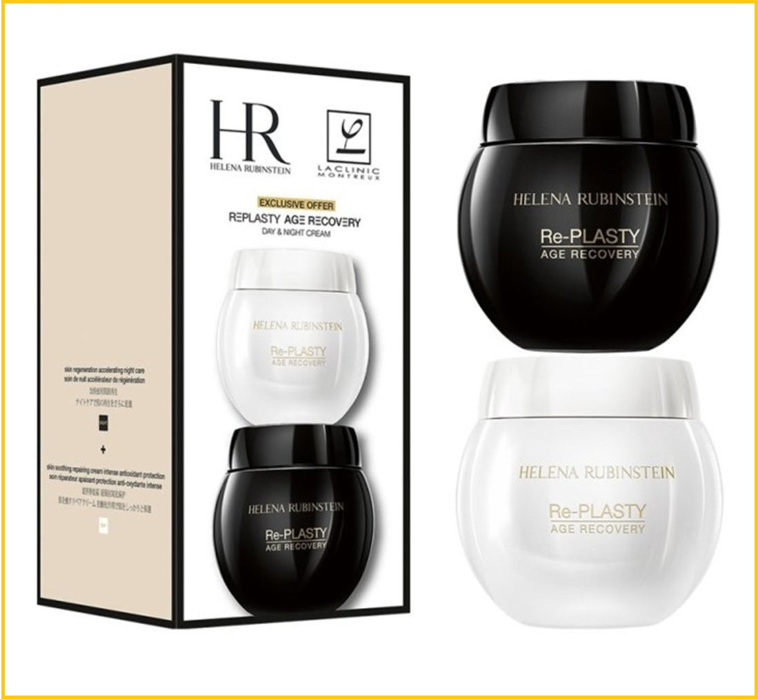 HELENA RUBINSTEIN HR RE-PLASTY AGE RECOVERY DAY & NIGHT CREAM DUO SET 速效修復日晚霜套裝