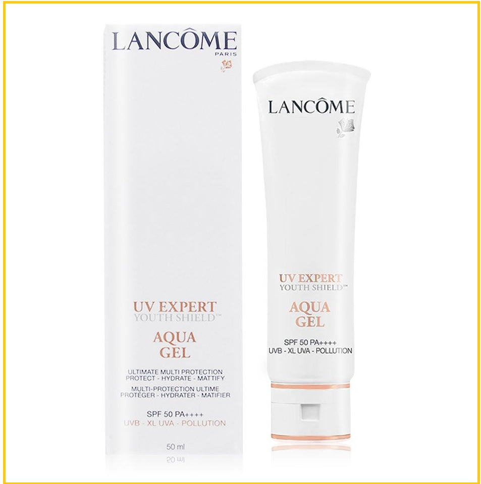 LANCOME 蘭蔻全方位防禦防曬清爽乳霜 UV EXPERT YOUTH SHIELD AQUA GEL ULTIMATE MULTI SKIN PROTECTION SPF50 PA++++ 50ML