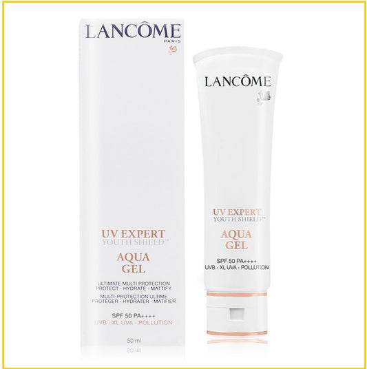 LANCOME 全方位防禦防曬清爽乳霜 UV EXPERT YOUTH SHIELD AQUA GEL ULTIMATE MULTI SKIN PROTECTION SPF50 PA++++ 50ML