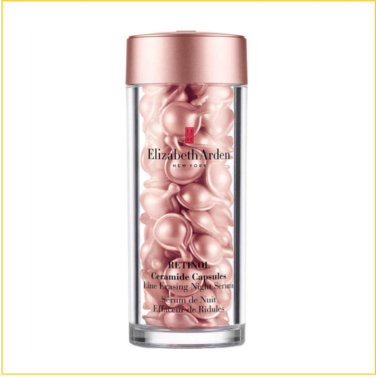 ELIZABETH ARDEN 雅頓粉膠90粒(第二代) RETINOL CERAMIDE CAPSULES LINE ERASING NIGHT SERUM 90 CAPSULES