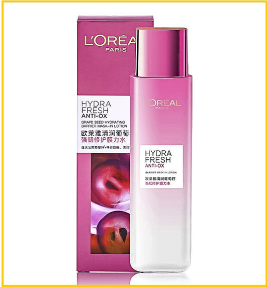 L'OREAL 歐萊雅葡萄籽保濕乳 PARIS LOREAL HYDRAFRESH BARRIER MILKY LOTION HYDRATION 110ML