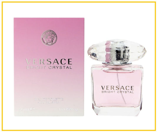 VERSACE 范思哲晶鑽粉鑽女士淡香水 BRIGHT CRYSTAL EAU DE TOILETTE SPRAY 30ML / 50ML / 90ML
