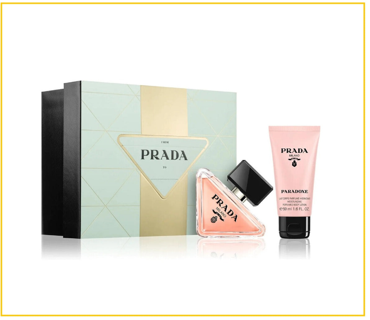 PRADA 普拉達我本莫測香水身體乳套裝 PARADOXE GIFT BOX DUO SET EDP 50ML + BODY LOTION 50ML
