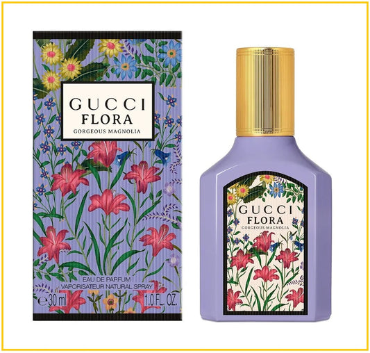 GUCCI 古馳綺夢木蘭女士濃香水 FLORA GORGEOUS MAGNOLIA EAU DE PARFUM SPRAY 30ML / 50ML / 100ML